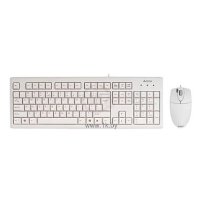 A4Tech KM-720620D Smart Desktop White PS/2