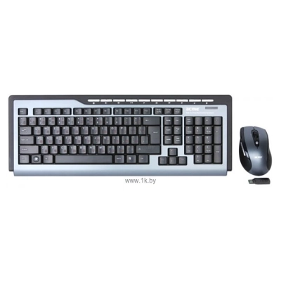 ACME Wireless Keyboard and Mouse Set WS02 black USB