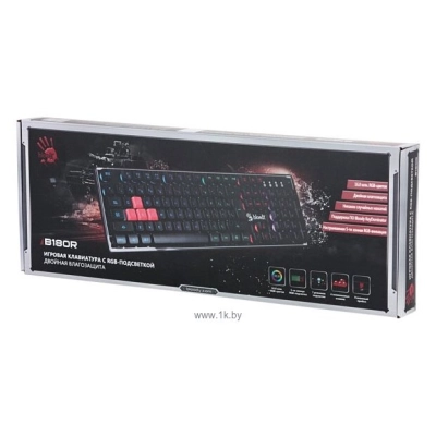 A4Tech B180R Multimedia Gamer LED black USB