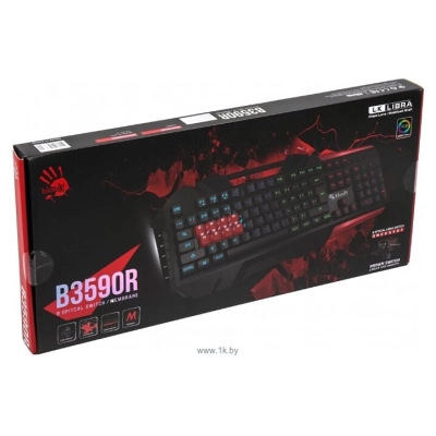 A4Tech B3590R Gamer LED black-Red USB