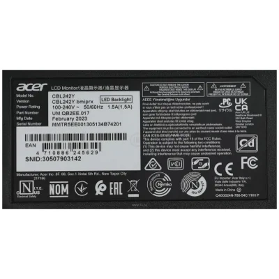 Acer CBL242Ybmiprx UM.QB2EE.017