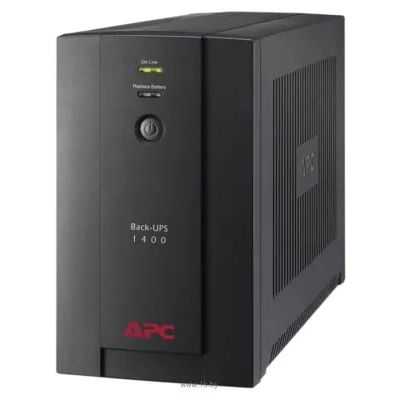 APC by Schneider Electric BACK-UPS 1400VA (BX1400U-GR) Schuko