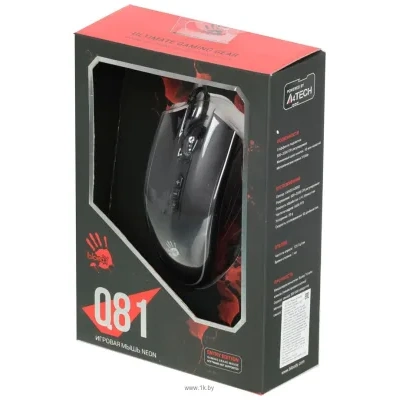 A4Tech Bloody Q81 Curve black