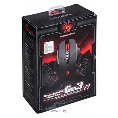 A4Tech Bloody V7 game mouse black USB
