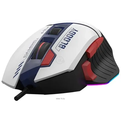 A4Tech Bloody W95 Max Sports white/temno-blue
