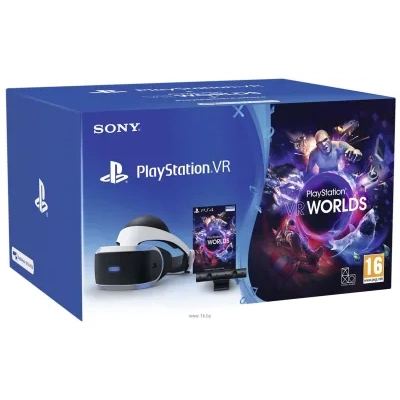Sony PlayStation VR v2 (s kameroy i VR Worlds)