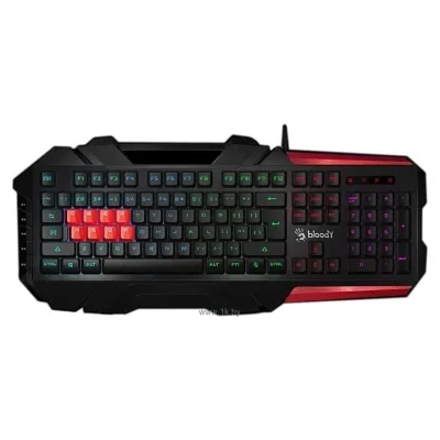 A4Tech B3590R Gamer LED black-Red USB