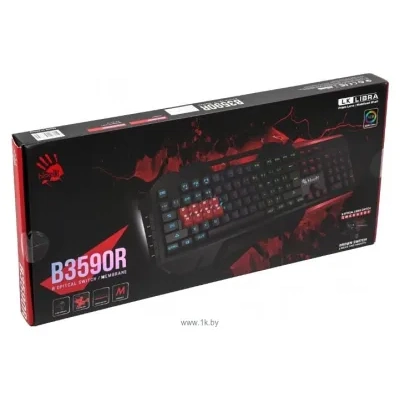 A4Tech B3590R Gamer LED black-Red USB