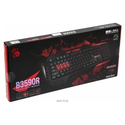 A4Tech Bloody B3590R black-Red USB