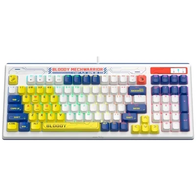 A4Tech Bloody B950 white/blue, Light Strike Libra Brown