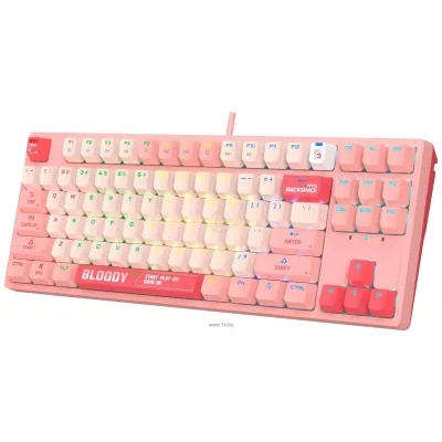 A4Tech Bloody S87 Energy Pink Bloody BLMS Red Plus