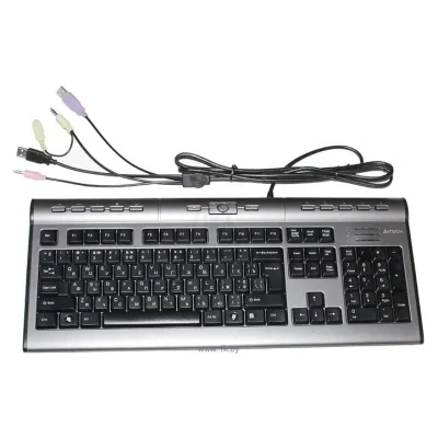 A4Tech KLS-7MU Silver-black USB