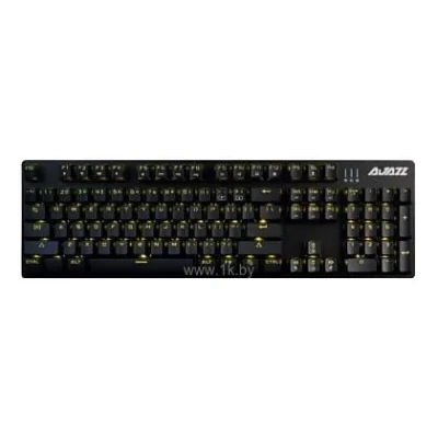 AJAZZ AK52 RGB Mechanical Gaming Keyboard black Switch black USB