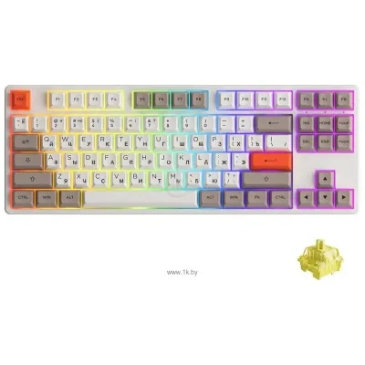 Akko 5087B Plus Steam Engine  Cream Yellow V3