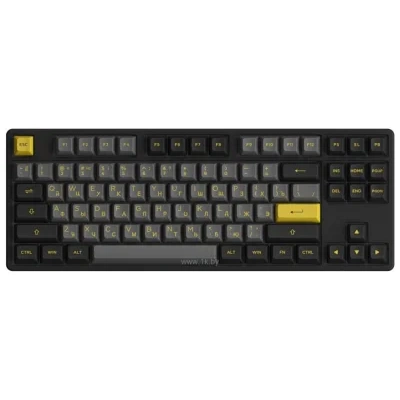 Akko 5087S black & Gold  CS Jelly Purple