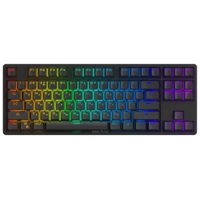 Akko 5087S black Shine-Through  Cream Yellow V3