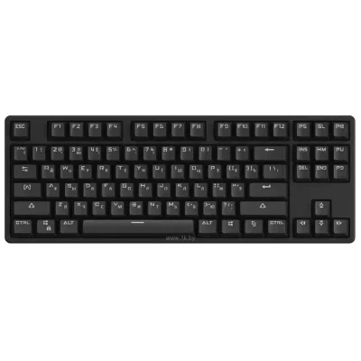 Akko 5087S black Shine-Through  Cream Yellow V3