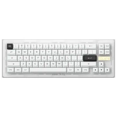 Akko ACR Pro 68 White  CS Crystal (bez kirillitsyi)