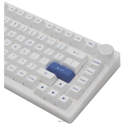 Akko PC75B Plus White & Blue  CS Jelly black
