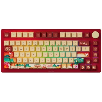 Akko PC75B Plus Year Of Tiger TTC Flame Red (bez kirillitsyi)