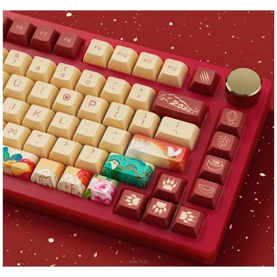 Akko PC75B Plus Year Of Tiger TTC Flame Red (bez kirillitsyi)