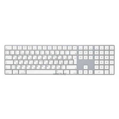 Apple Magic Keyboard with Numeric Keypad MQ052RS/A Silver Bluetooth