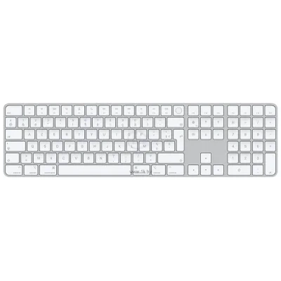 Apple Magic Keyboard s Touch ID i tsifrovoy panelyu net kirillitsyi