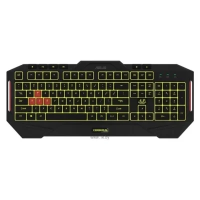 ASUS Cerberus MKII Keyboard black USB