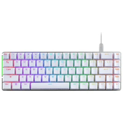 ASUS ROG Falchion Ace Moonlight White  ROG NX Red