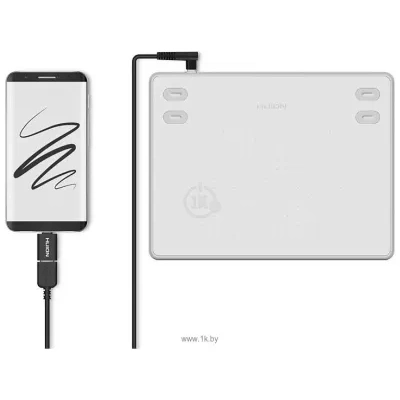 Huion Inspiroy RTE-100 (belyiy)