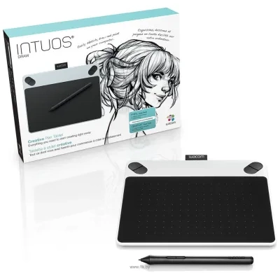 WACOM Wacom Intuos Draw S A6 (CTL-490DW-N) White