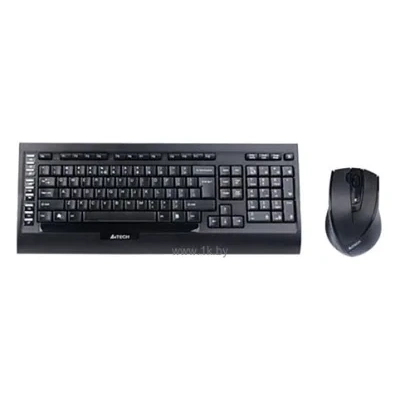 A4Tech 9300H DustFree HD Mouse Wireless Desktop black USB