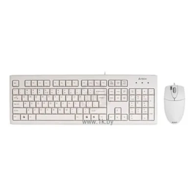 A4Tech KM-720620D Smart Desktop White PS/2